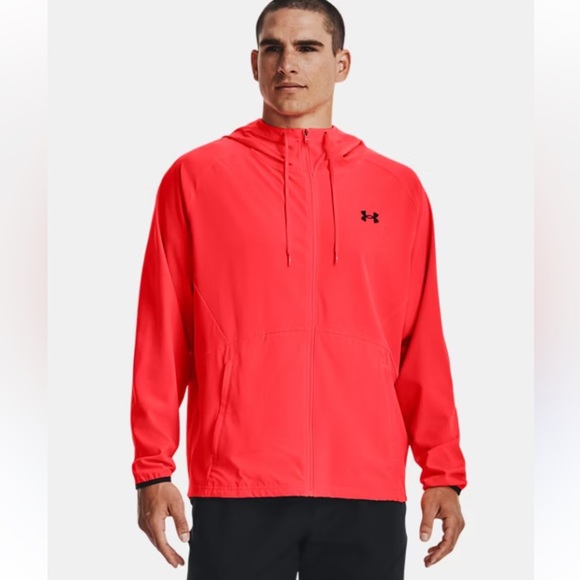 Under Armour Stretch Loose Hooded Jacket XL - Picture 1 of 7